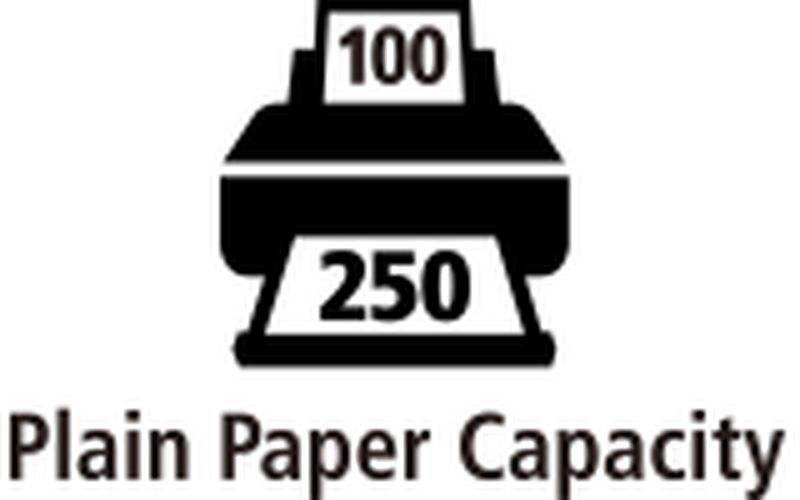 350-sheet input capacity