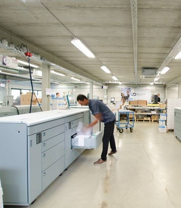 As well as improving in-house print technology, we introduced a streamlined print management.