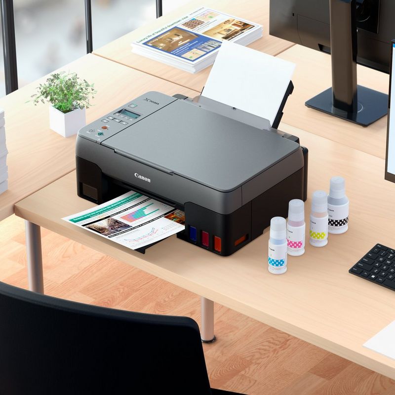 PIXMA G2420 with compatible inks in Office