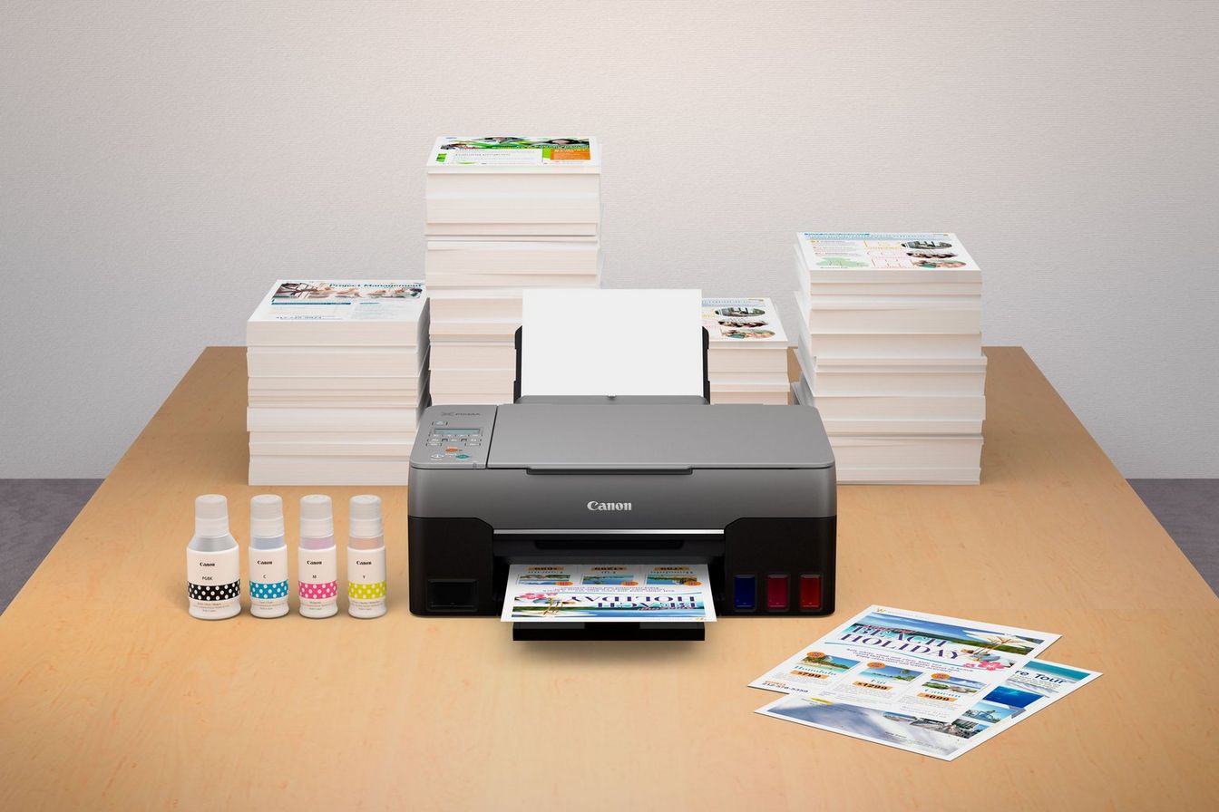 Galeria zdjęć drukarki PIXMA G3460 w środowisku biurowym
