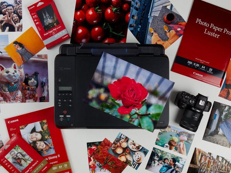 Canon ITS Imprimante Photo multifonction à réservoirs rechargeables PIXMA  G640 MFP 3en1 Wifi Couleu (4620C009AA)