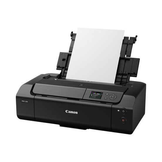 Tiskalnik Pixma Pro-200 tiska z različnih kotov