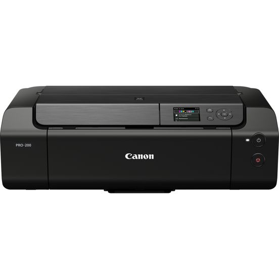 Snímek tiskárny Canon PIXMA Pro-200 zepředu