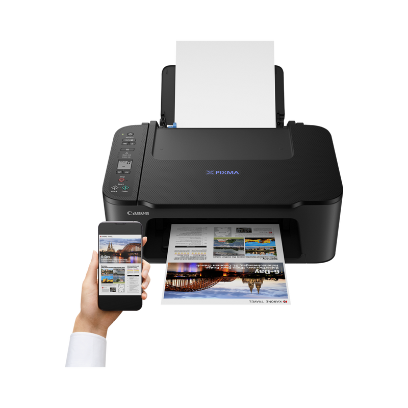 Canon Ts3550I, 4977C006 Stampante Wi-Fi Multifunzione Inkjet A4 a Colori  Scanner Airprint