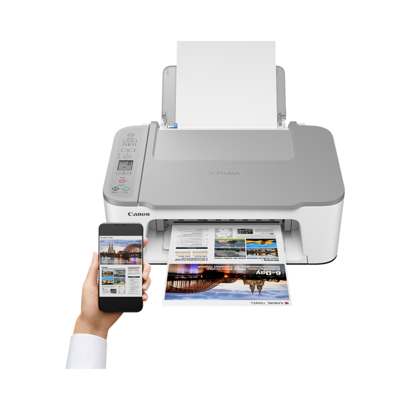 Canon Stampante WiFi Multifunzione Inkjet a Colori Stampa A4 con Scanner e  Apple Airprint - PIXMA TS3550i