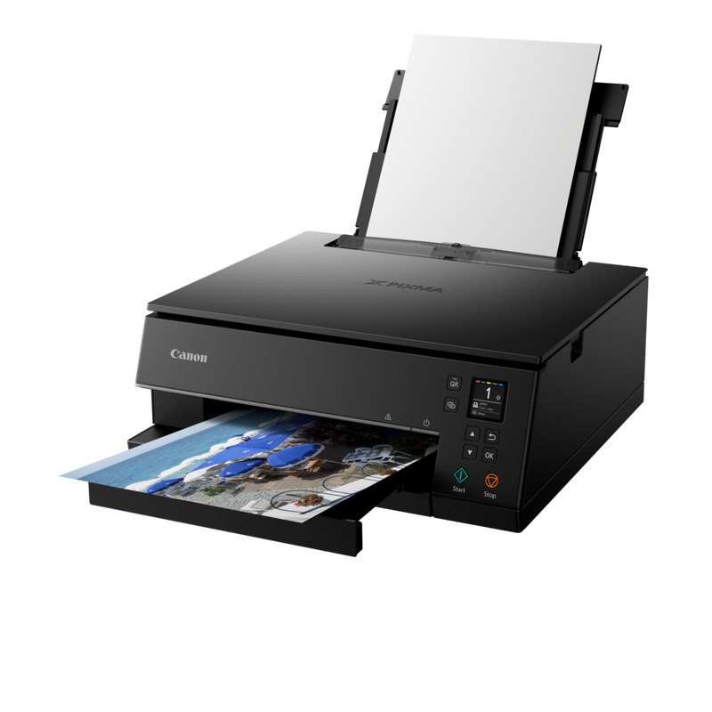 IC-Office Canon Pixma TS6350a TS-6350a tout-en-un 3 en 1 (imprimante,  scanner, photocopieur, USB, Wi-Fi, Apple AirPrint) Noir + lot de 10 cartouches  d'encre XXL : : Informatique
