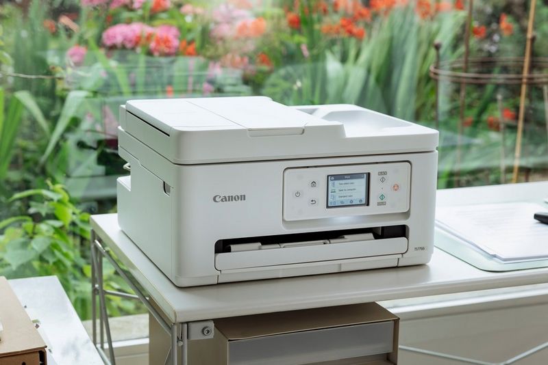 Imprimante Multifonction - CANON PIXMA TS7750i - Jet d'encre bureautique -  Couleur - WIFI - Blanc - ADMI