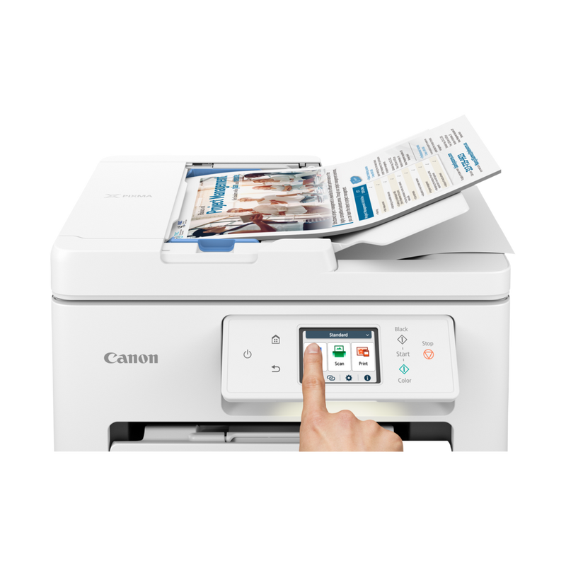 Imprimante Multifonction - CANON PIXMA TS7750i - Jet d'encre bureautique -  Couleur - WIFI - Blanc - ADMI