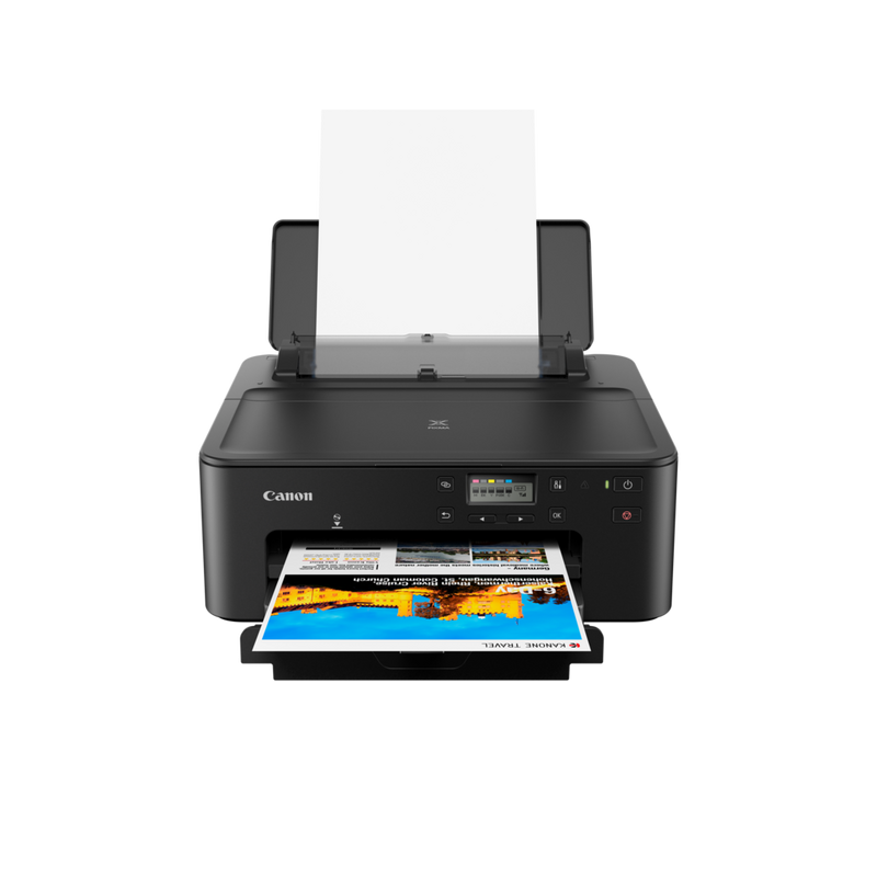 ICOffice Canon Pixma TS705a TS705a Dispositivo a getto d'inchiostro a  colori (stampante senza funzione di scansione e copia, USB, stampa CD,  WiFi, LAN, Apple AirPrint), nero, set da 15 cartucce : 