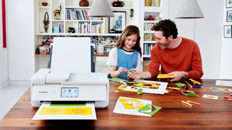 printerbase.co.uk - The Canon Pixma TS5150 is fun and affordable, this  small, stylish family printer takes all the hassle out of creating  beautiful borderless images and documents at home with smart wireless