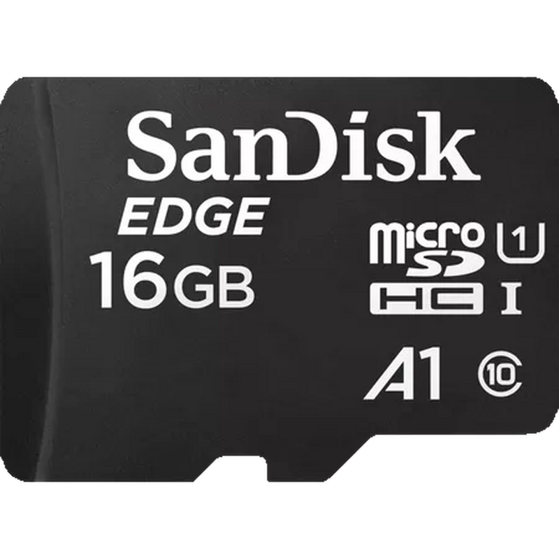 SanDisk microSDHCTM Card with Adapter, 16GB