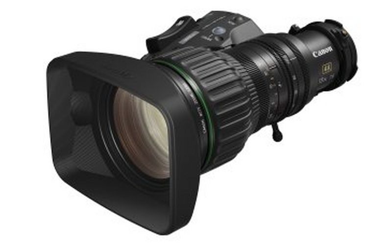 Új Canon CJ18ex7.6B KASE kompakt objektív  stúdióban készülő műsorokhoz
