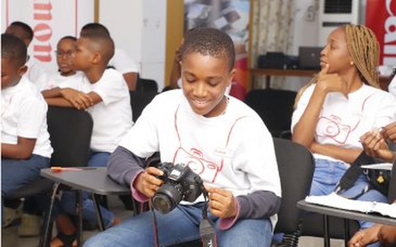 Empowering youth through photography: Canon Central and North Africa partners with Rolof Computer Academy in Nigeria