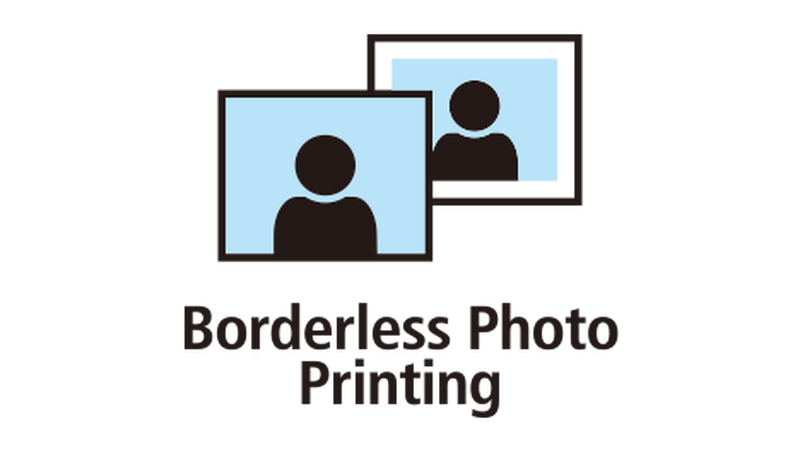 Print borderless photos in sizes up to A4