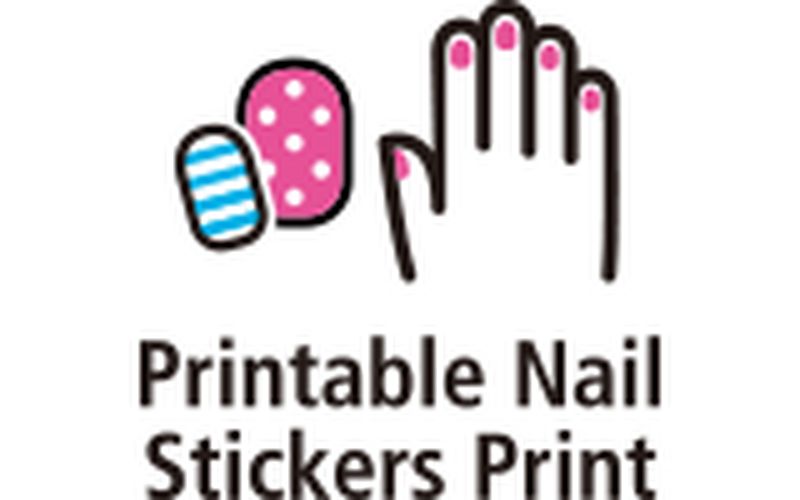 Printable nail stickers