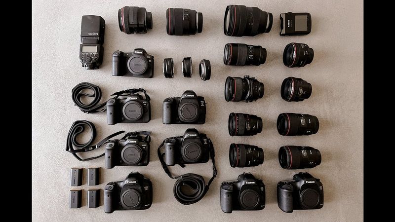 Kit utilisé par la plupart des photographes professionnels
