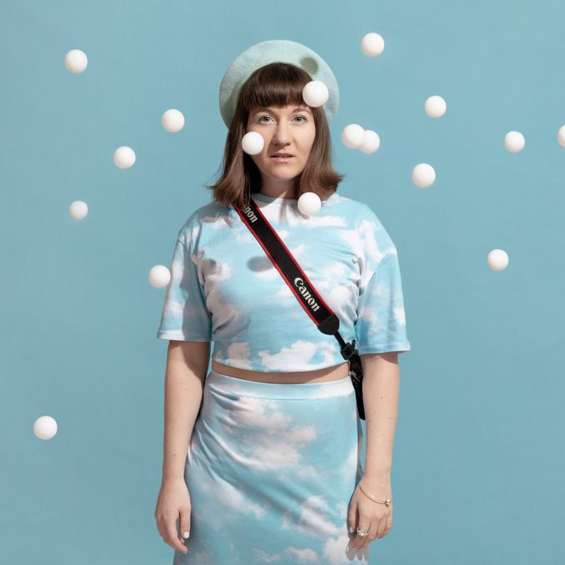 Ambassadrice Canon et photographe d'arts visuels Eliška Sky.