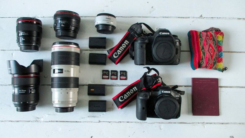 Canon professional store camera equipment