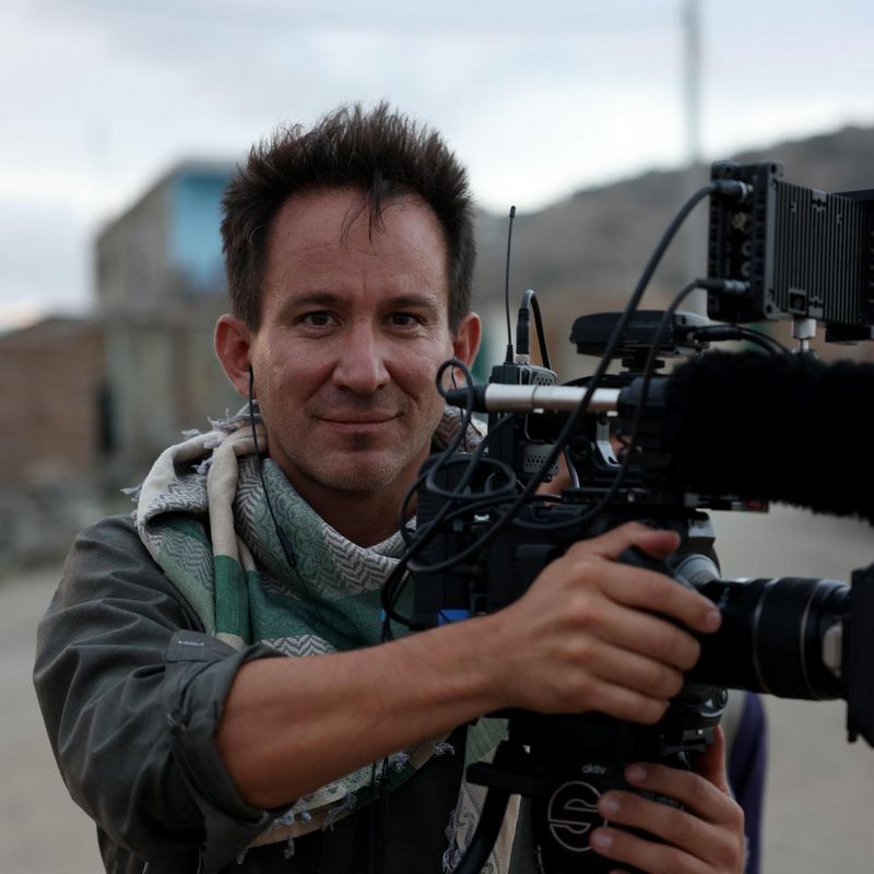 A headshot of filmmaker and Canon Ambassador Marcel Mettelsiefen.