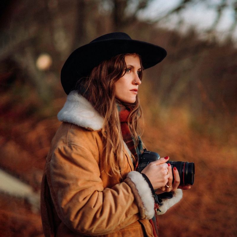 L'ambassadrice Canon et photographe d'édition Maud Chalard.