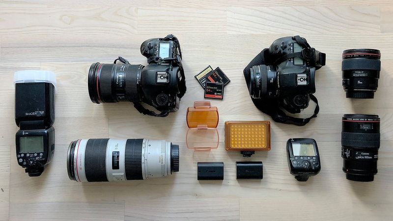 L'équipement de Nikolai Linares.