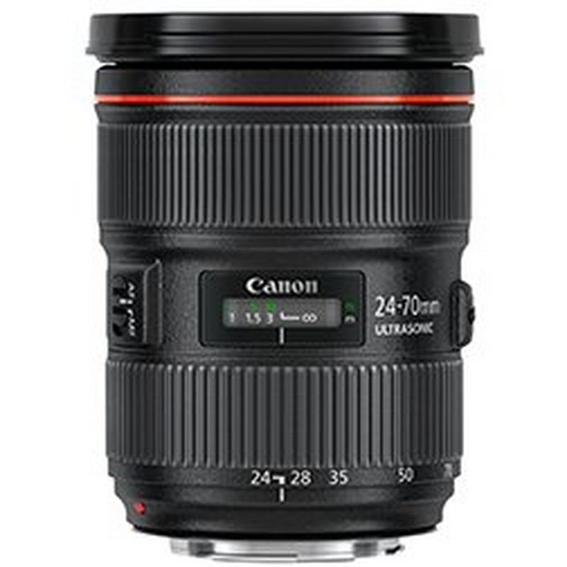 The Canon EF 24-70mm f/2.8L II USM lens. 