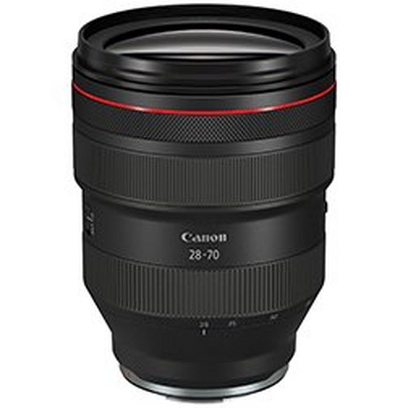 A Canon RF 28-70mm F2L USM lens.