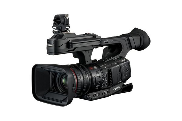 A Canon XF705 camcorder. 