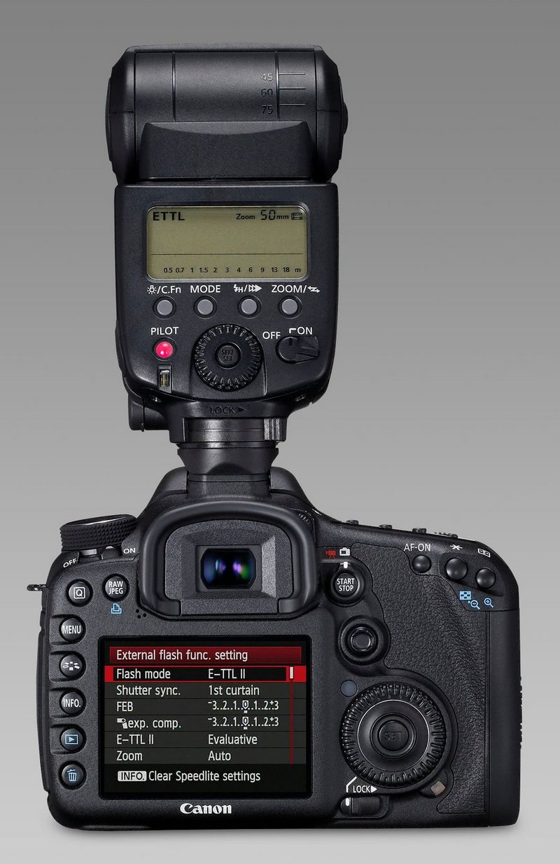 setting up the Canon 580EX II speedlight for wireless flash on Vimeo