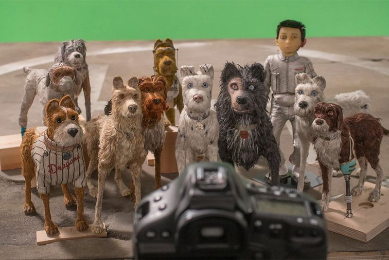 Behind the scenes of Wes Anderson's film Isle of Dogs 