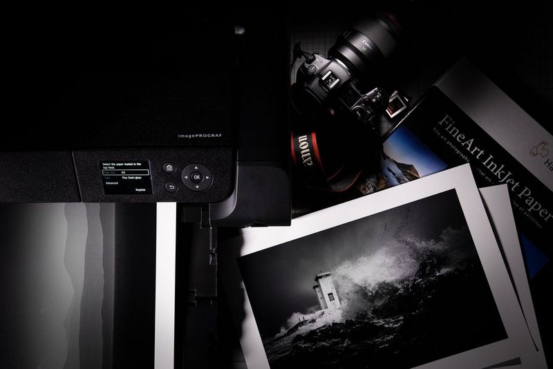 Impression noir et blanc - Canon France
