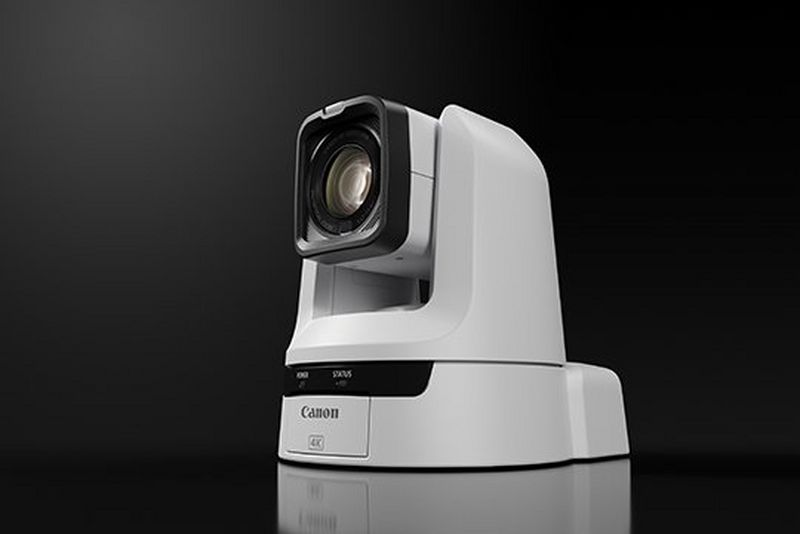The Canon CR-N300 pan-tilt-zoom camera.