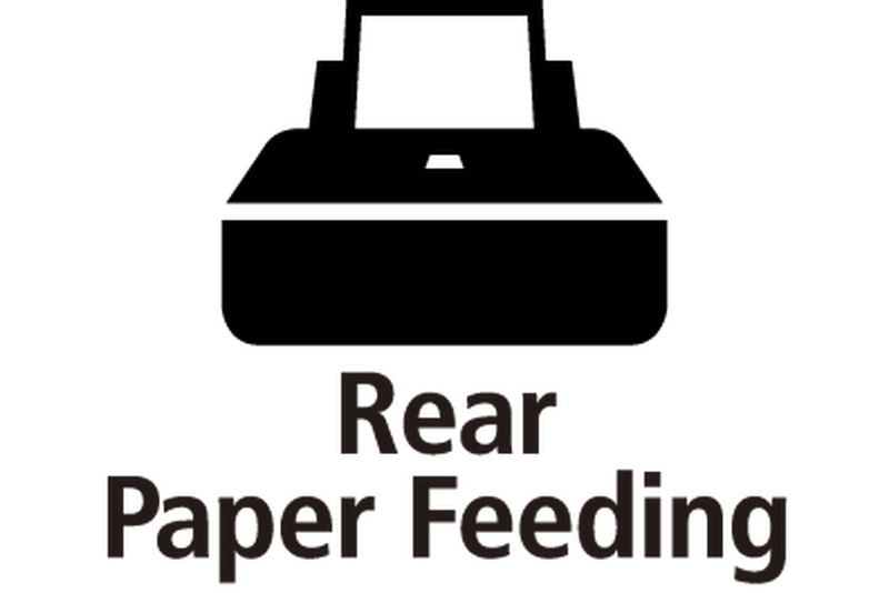 rear paper feed