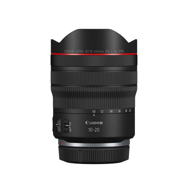 A Canon RF 10-20mm F4L IS STM lens.