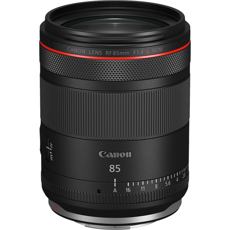 The Canon RF 85MM F1.4L VCM lens.