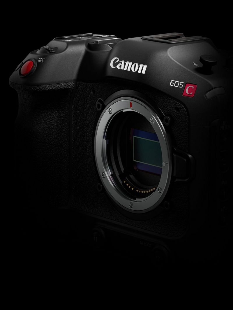EOS C70, montură RF
