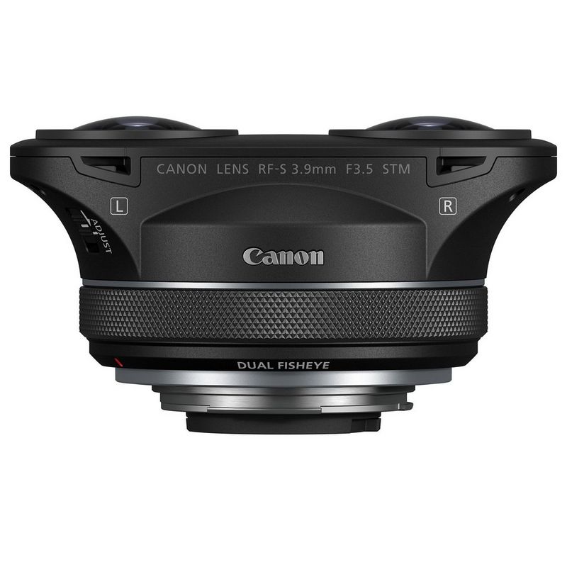 Объектив Canon RF-S 3.9mm F3.5 STM DUAL FISHEYE.