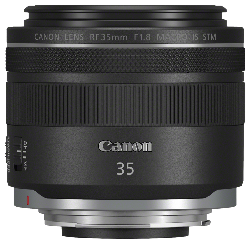 A Canon RF 35mm F1.8 MACRO IS STM lens