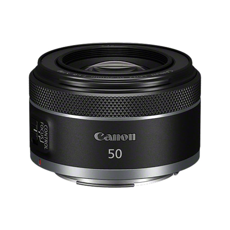 RF 50mm F1.8 STM, widok pod kątem