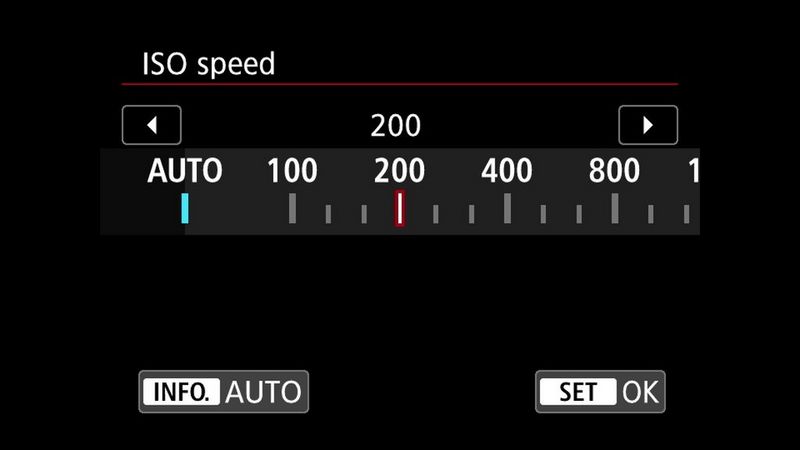 ISO settings