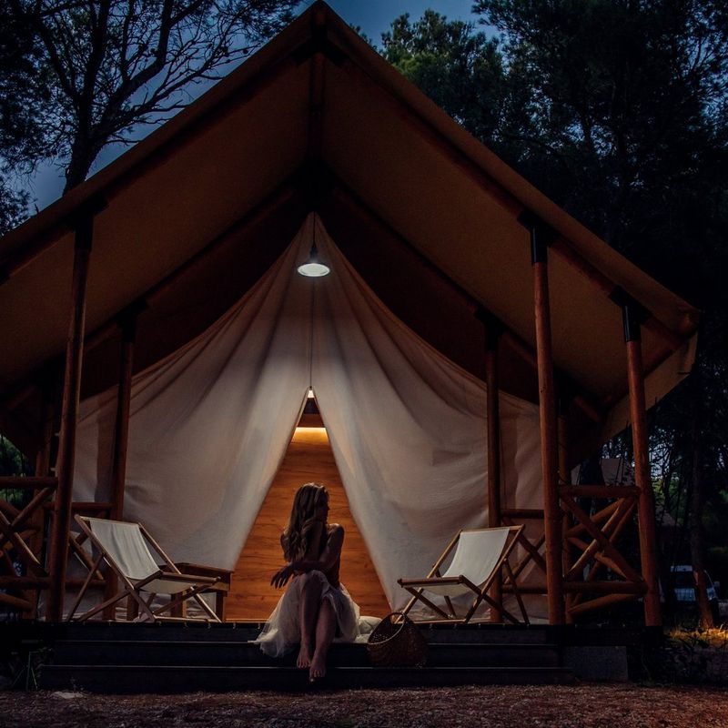 Ajda Sitar - Prvič na glampingu