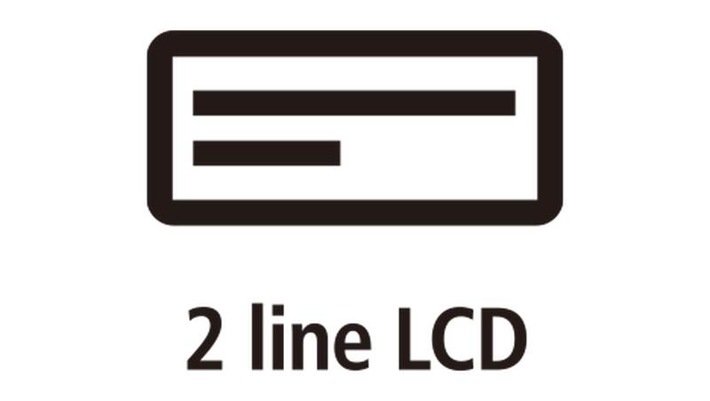 Vienkārša vadība ar divu rindu LCD