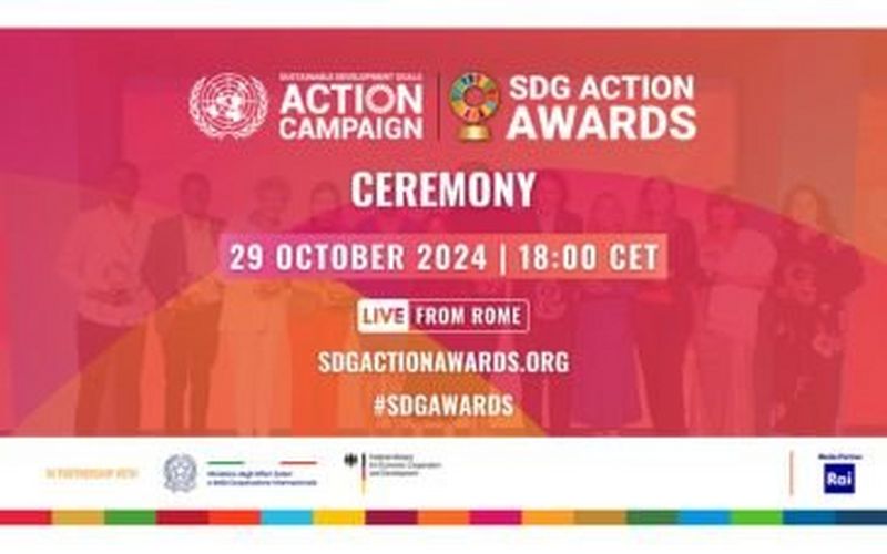 Canon alla Cerimonia dei UN SDG Action Awards 2024: il Canon Ambassador Muhammed Muheisen in prima linea per l’Azione Globale