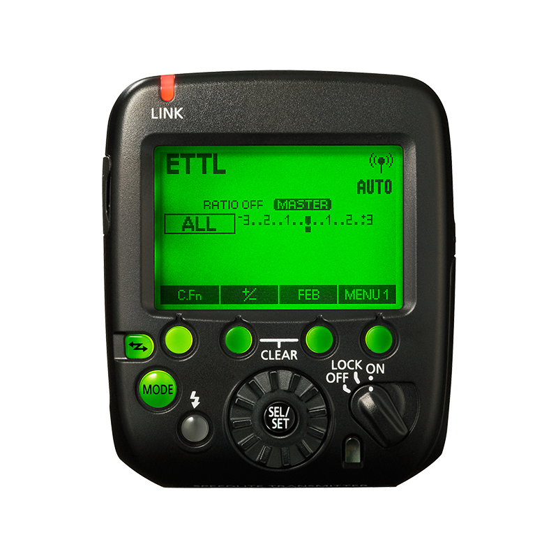 Speedlite Transmitter ST-E3-RT ver.2-display