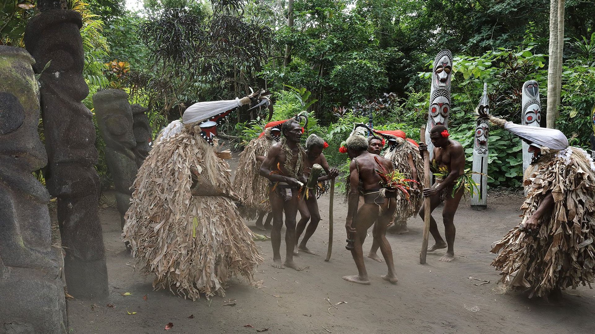 Tribal dance in Vanuatu