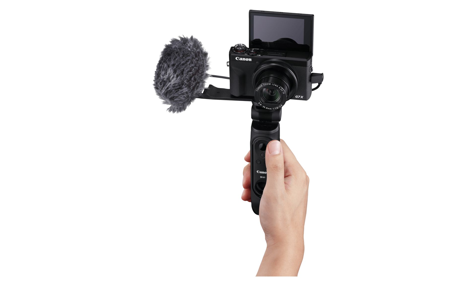 tripod grip HG-100TBR use case sho -03 with ec808