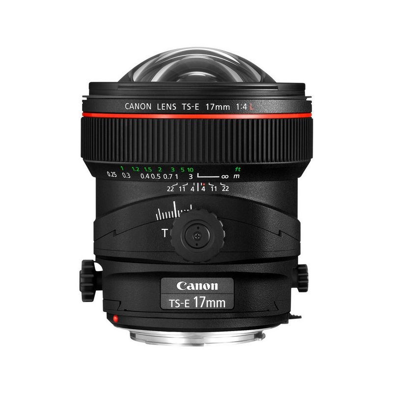 The Canon TS-E 17mm f/4L lens.