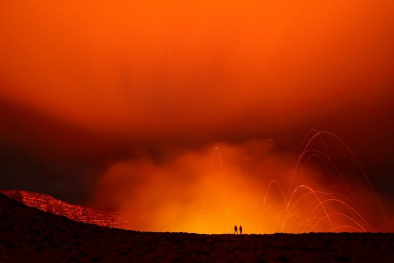 Volcano scene taken with EOS 5D Mark IV