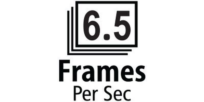 Up to 6.5 fps - Grab the moment using continuous shooting with One Shot Auto Focus