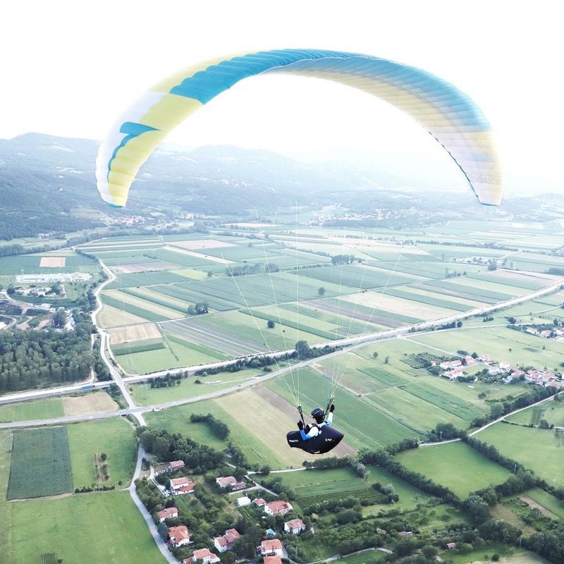Urša Drofenik - Prvič z jadralnim padalom (tandem)